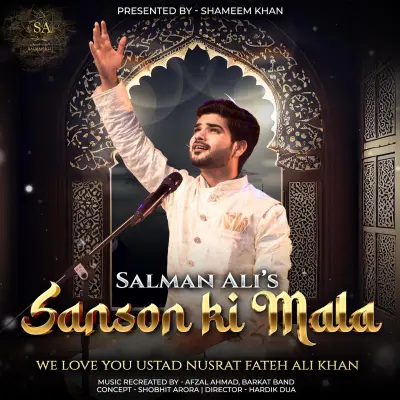 Sanson Ki Mala Lyrics - Salman Ali & Nusrat Fateh Ali Khan